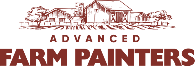 advanced farm painting logo